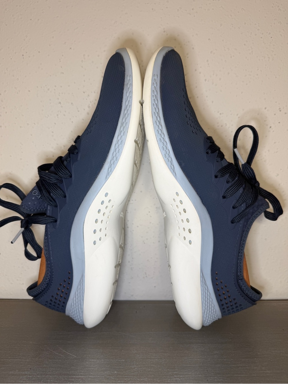 B21 Crocs Literide 360 Pacer Blue Mens Size 9M Lace Up Lightweight Sneakers - Picture 7 of 11
